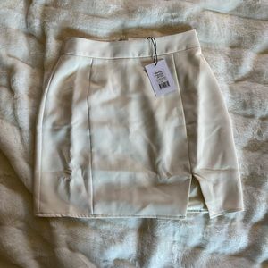 Showpo Cream-colored skirt